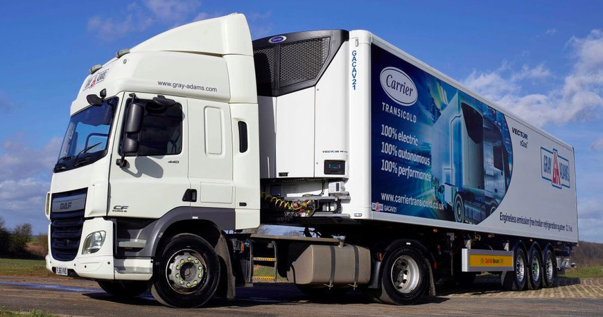 TRANSPORTERS TRIAL CARRIER TRANSICOLD'S VECTOR ECOOL REFRIGERATED COOLING SYSTEM